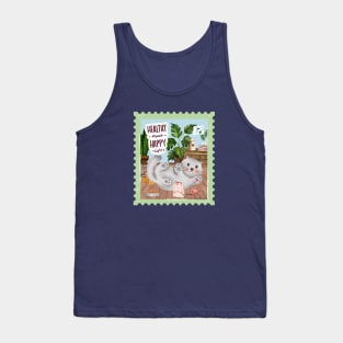 Healthy Mind Happy Life! Tank Top